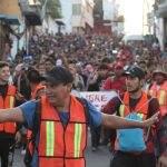 ABD'de seçim nedeniyle Meksika'dan yaklaşık 2 bin 500 kişilik göçmen konvoyu yola çıktı