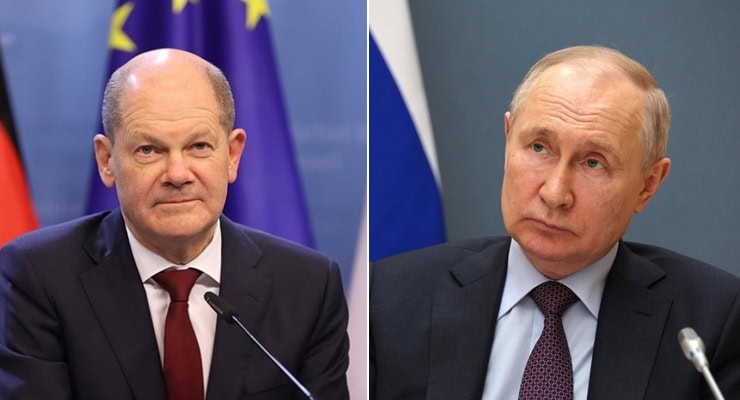 Scholz'dan Putin'e: Ne kadar sürerse sürsün Ukrayna'nın yanındayız