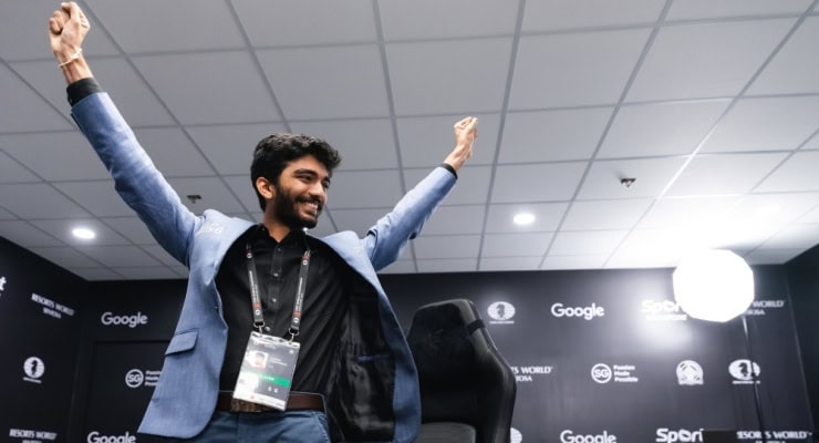 18 yaşındaki Gukesh Dommaraju tarihin en genç dünya satranç şampiyonu