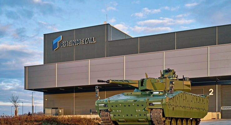 Rheinmetall Avrupa'nın en büyük mühimmat fabrikasını açtı
