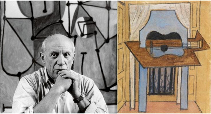600 bin avroluk Picasso tablosu sergiye götürülürken kayboldu