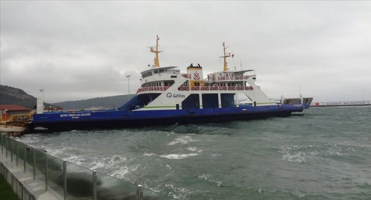Ege'de bazı feribot seferleri iptal