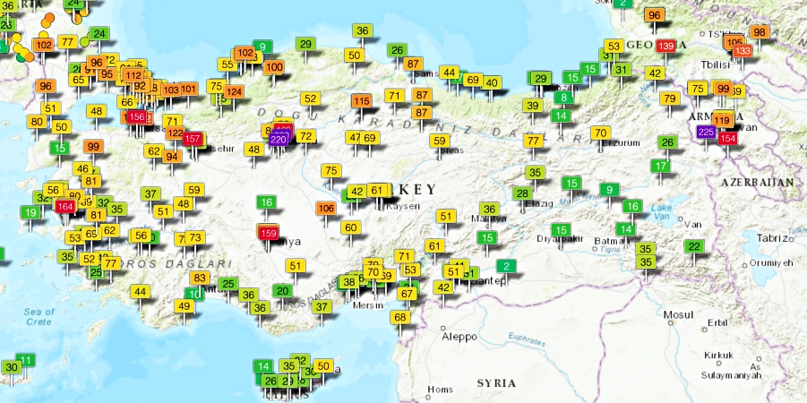 Hava kalitesi endeksi: Üç büyükşehirde haftalık kirlilik beklentisi