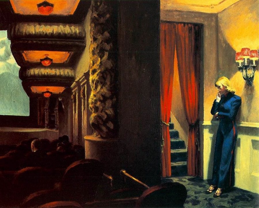 Çerçeve | New York Movie – Edward Hopper