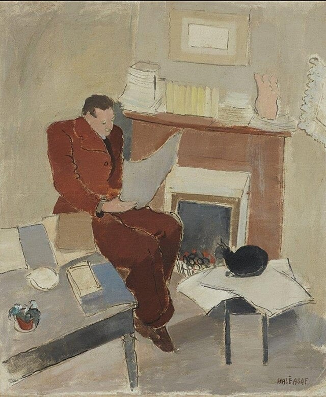 Çerçeve | La Lecture au Coin du Feu – Hale Asaf