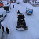 Erzincan-Gümüşhane kara yolu kar nedeniyle ulaşıma kapatıldı