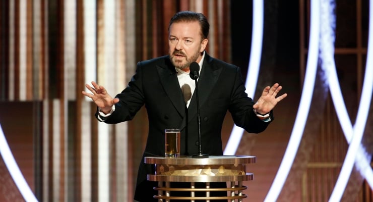 Ricky Gervais, Grammy'de Sanatçıları Tiye Etme - Diken