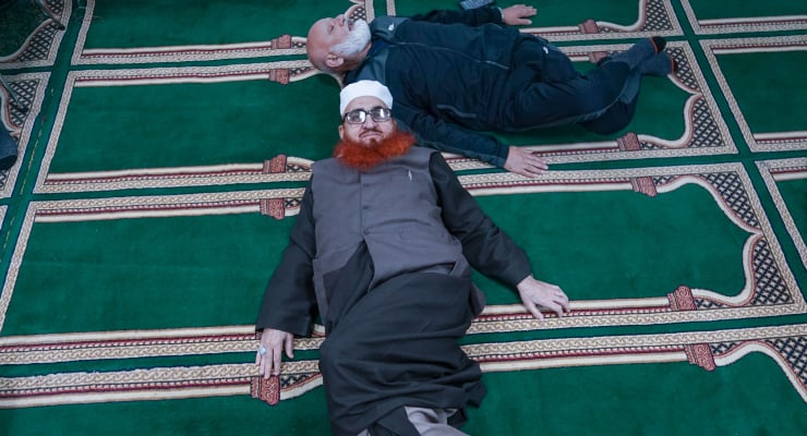 Bradford'daki Usmania Camisi'nde Pilates Dersleri - Cemaat Üyelerine Fiziksel Sağlık Katma