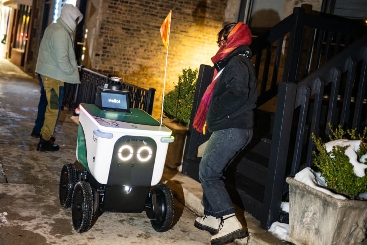 Chicago'da teslimat robotlarına yasak: Halk tepkili