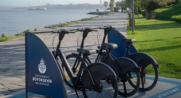 İstanbul'a 2 bin 400 bisiklet paylaşımlı bisiklet daha