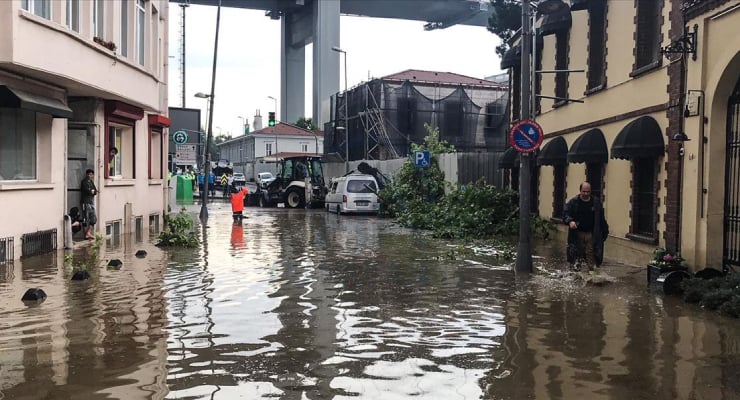 İstanbul'un sel haritası: Dört ilçe yüksek riskli