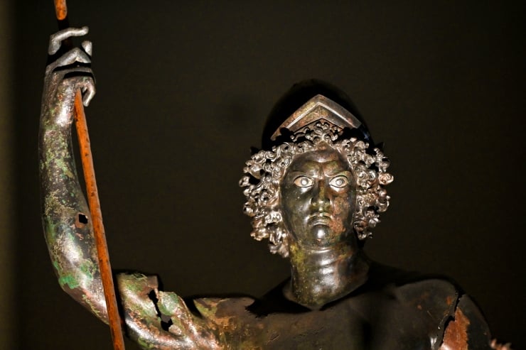 Gaziantep'teki 2 bin yıllık Mars heykeli için seyir platformu