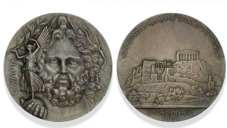 İlk modern olimpiyat madalyası 178 bin dolara satıldı