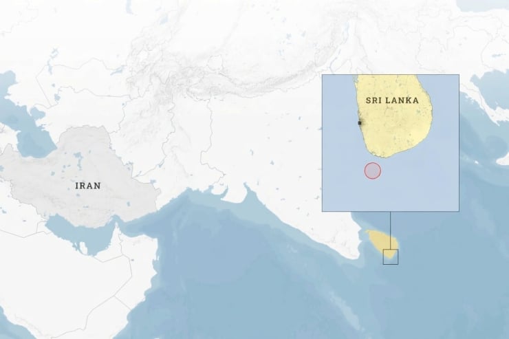 Sri Lanka: İran'a ait geminin yanaşmasına izin verilmedi