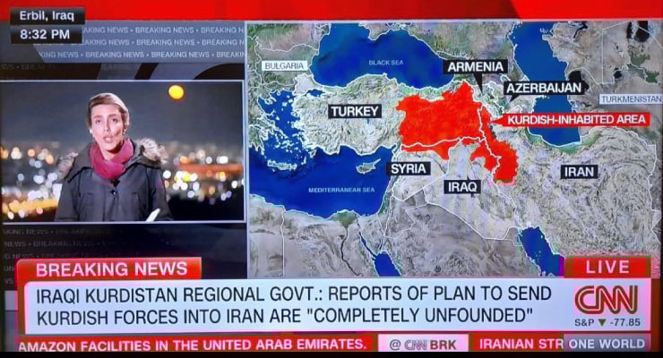 Türkiye'den CNN'e 'harita' tepkisi: Yanıltıcı ve indirgemeci