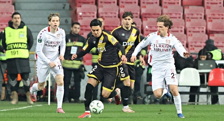 Samsunspor, Rayo Vallecano'ya 3-1 yenildi