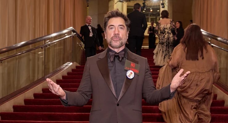 Javier Bardem Oscar'da konuştu: Trump ve Netanyahu'nun çıkardığı yasadışı bir savaşın ortasındayız