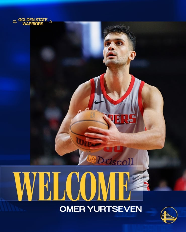 Ömer Faruk Yurtseven, Golden State Warriors'la 10 günlük sözleşme imzaladı