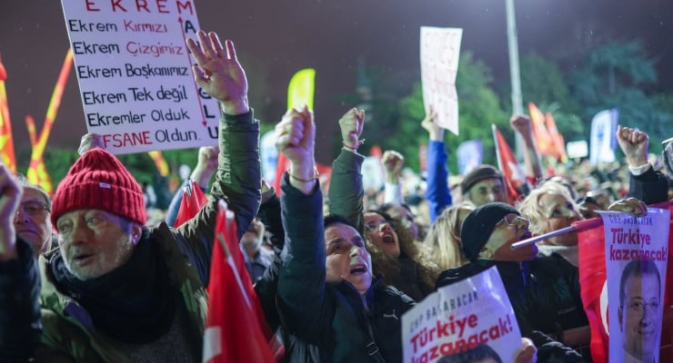 Saraçhane mitingi: İki kişi tutuklandı