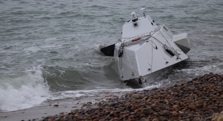 Valilik: Ordu'da kıyıya vuran insansız deniz aracı imha edildi