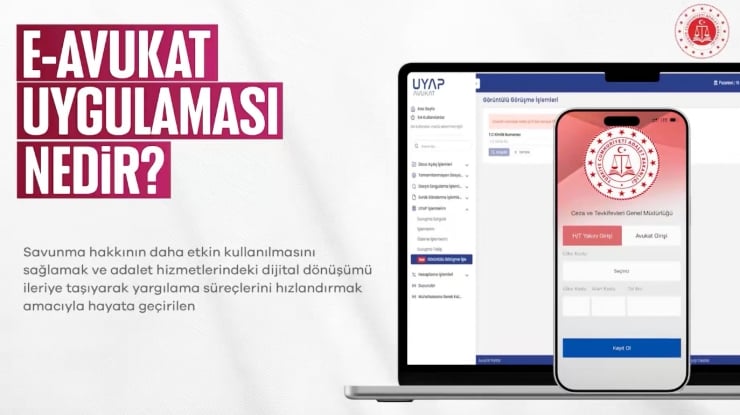 e-Avukat uygulaması: Avukat ile tutuklu görüntülü konuşabilecekmiş