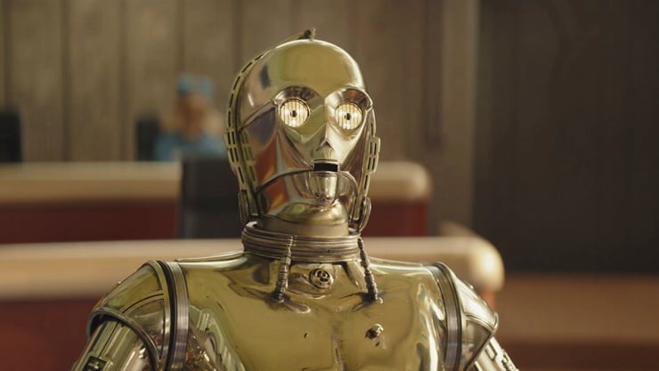 Star Wars karakteri 'C-3PO'nun kafası 1 milyon dolara satıldı