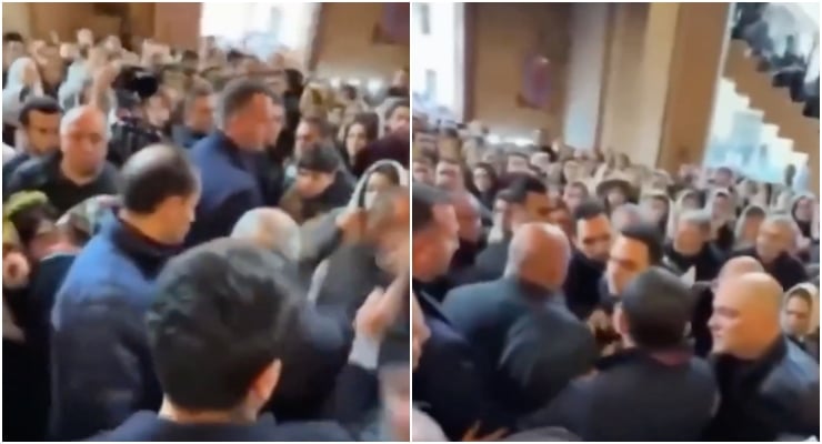 Ermenistan Başbakanı Paşinyan'a kilisede saldırı girişimi