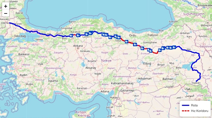 Bakanlıktan interaktif radar haritası