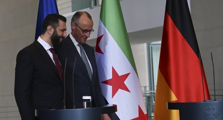 Almanya Başbakanı Merz, Şara'yı ağırladı: Suriyelilerin yüzde 80'ini geri göndereceğiz