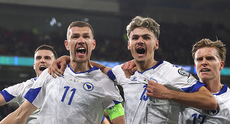 Bosna Hersek, İtalya'yı eleyerek Dünya Kupası biletini aldı