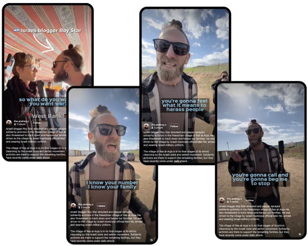 TikTok, Guardian'ın gündeme taşıdığı İsrail yerleşimcinin hesabını kapattı