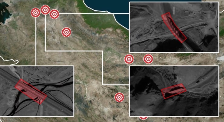 İsrail: İran'da sekiz köprüyü vurduk
