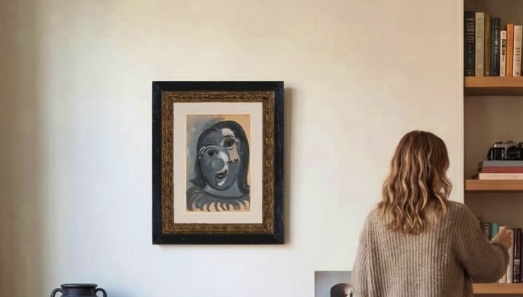 1 milyon avroluk Picasso tablosu 100 avro veren Hodara'nın oldu