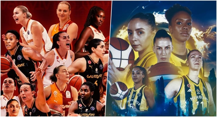 EuroLeague Kadınlar'da finalin adı Fenerbahçe-Galatasaray