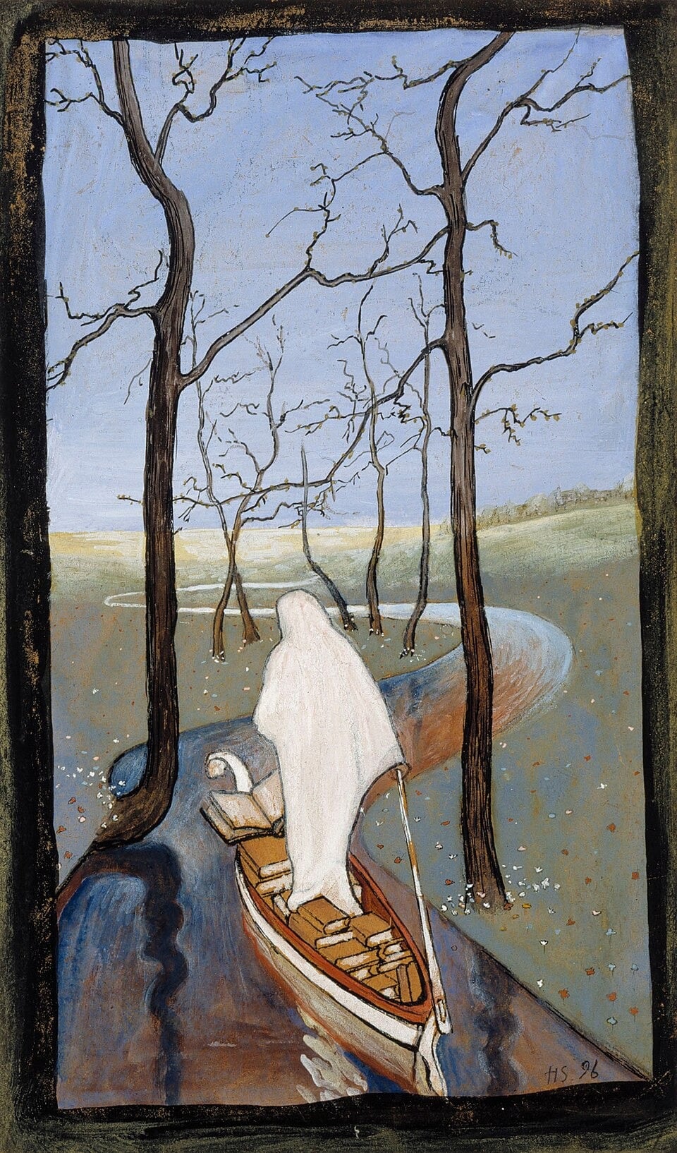 Çerçeve | Yaşam Nehri Üzerinde – Hugo Simberg