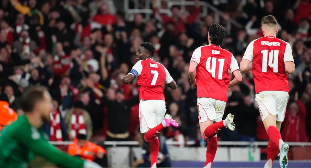 Şampiyonlar Ligi'nde ilk finalist Arsenal