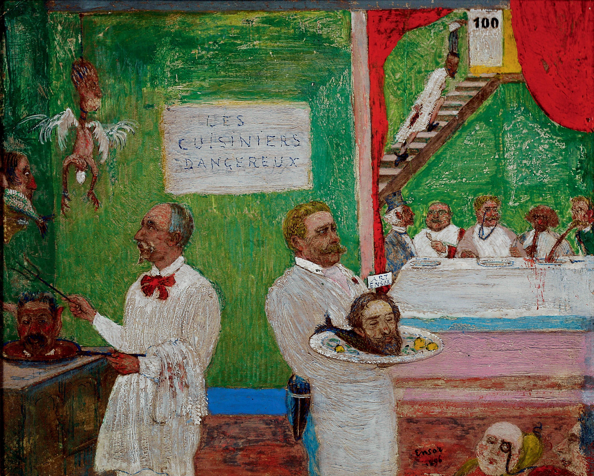 Çerçeve | Tehlikeli Aşçılar – James Ensor