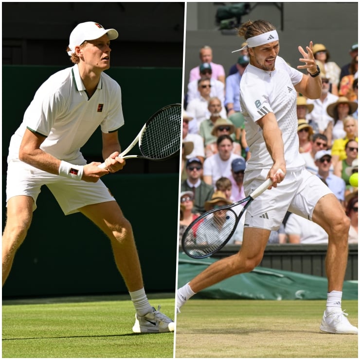 Djokovic veda etti: Wimbledon'da finalin adı Sinner-Zverev