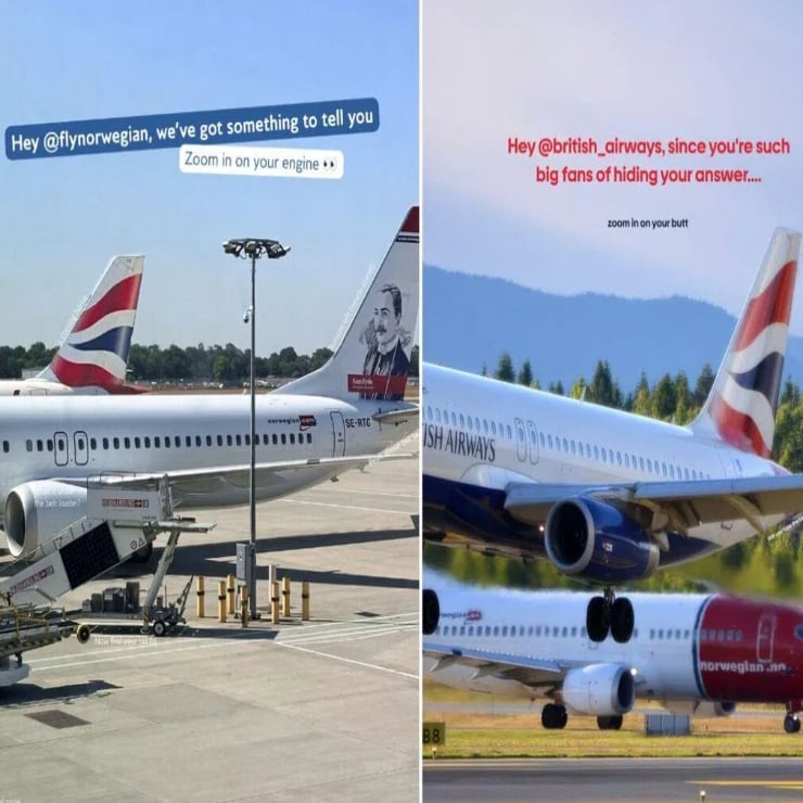 Norveç ve Britanya Hava Yolları'ndan dünya kupası bahsi: Logosuna