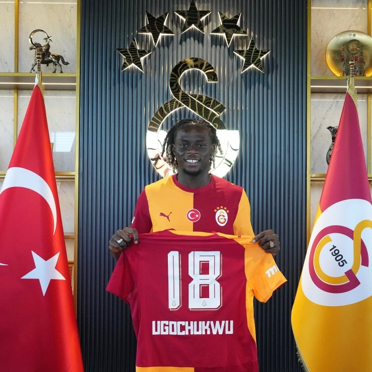Galatasaray Ugochukwu'yu kiraladı: Bonservisi 22,5 milyon sterlin