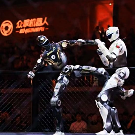 İlk küresel insansı robot dövüşü