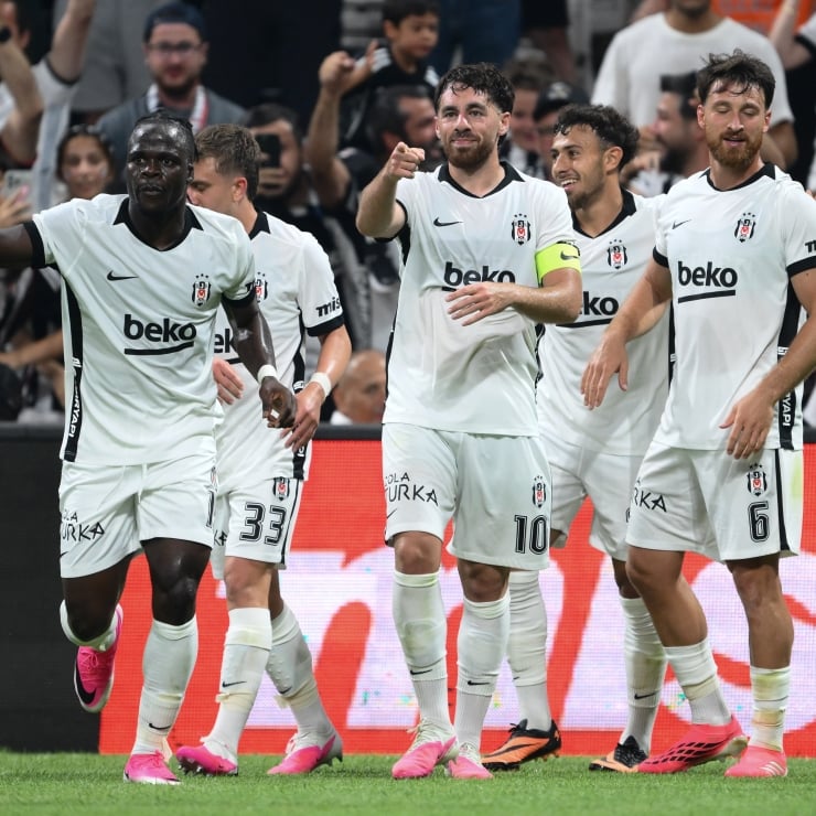 Beşiktaş, Midtjylland'ı 1-0 yendi
