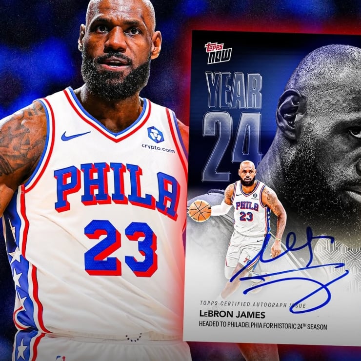 LeBron James Philadelphia 76ers'da