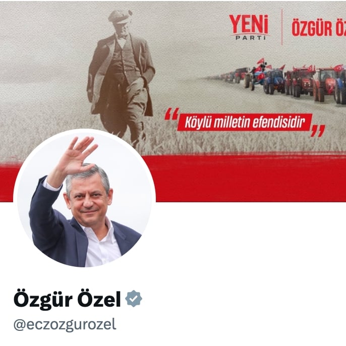 Özel sosyal medya profilini değiştirdi
