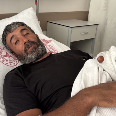 Erzincan'da bir kişiye ayı saldırdı