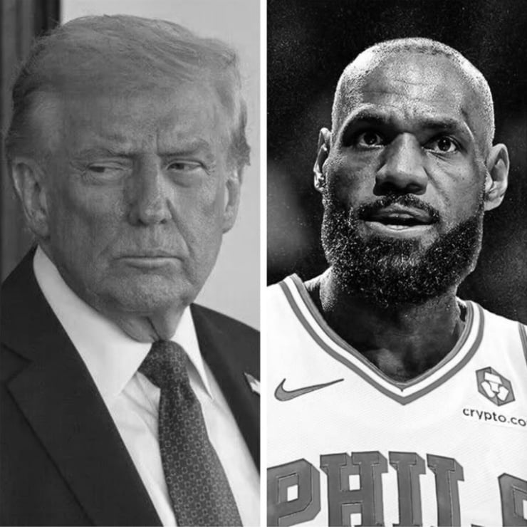 Trump, Lebron James'i hedef aldı: Irkçı olabilir, en iyisi Michael Jordan