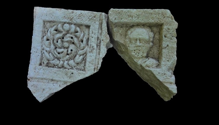 Side'de antik kapı bulundu - Diken