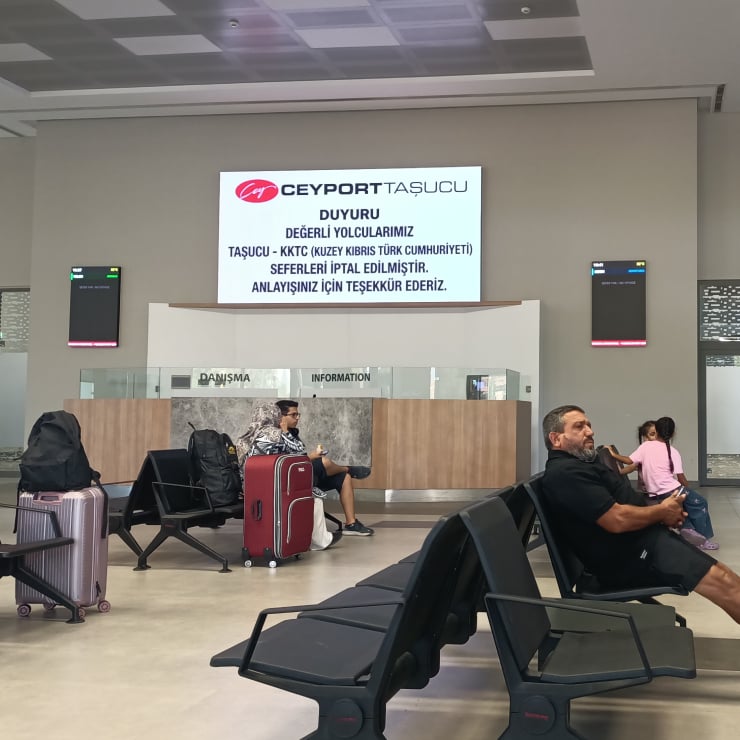 Mersin-Girne seferleri iptal - Diken