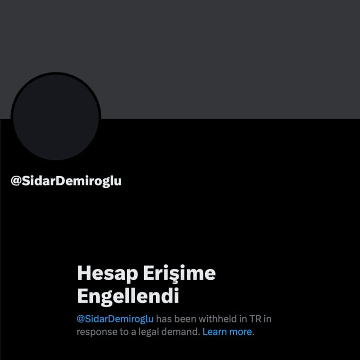Eski hakim Sidar Demiroğlu'nun X hesabı erişime engellendi - Diken
