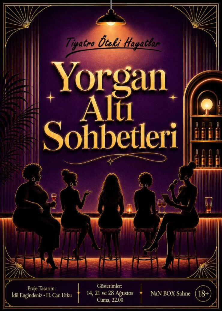 Tiyatro Öteki Hayatlar, Yeni Yarı İnteraktif Oyunu 'Yorgan Altı Sohbetleri'ni BOX Sahne'ye Taşıyor'